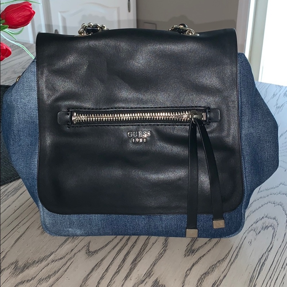 Guess denim backpack